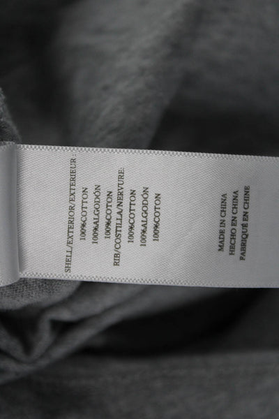 Rails Womens T-Shirt Dress Gray Cotton Crew Neck Short Sleeve Tie Waist Size S