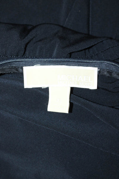 Tahari Women Black V-Neck Blouse 3/4 Sleeve Rayon Spandex Size 1X