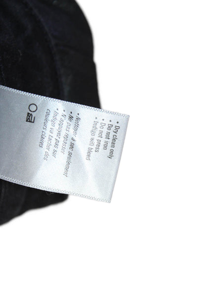 Paige Womens Skinny Ankle Jeans Black Mid Rise Size 26