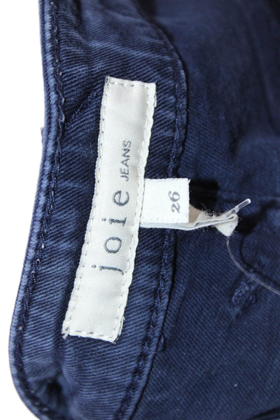 Joie Jeans Women Dark Blue Ankle Skinny Jeans Size 26