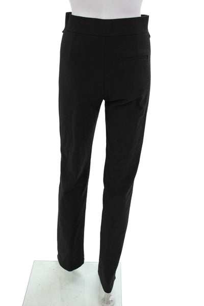 Zara Unisex Dress Pants Black Polyester Blend Button Closure Size M