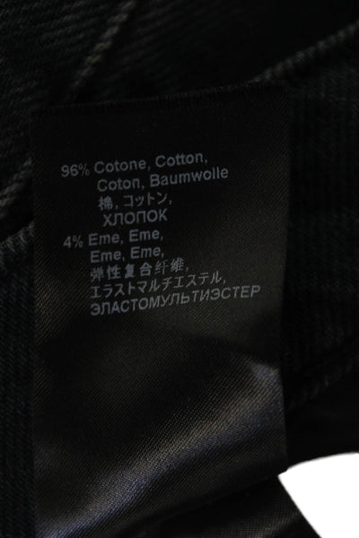 Haikure Mens Dark Gray Straight Jeans Size 31 Inseam 28
