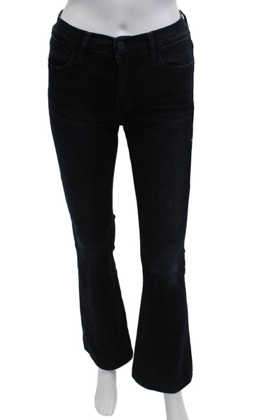 Frame Denim Womens Bootcut Flared Dark Blue Jeans Size 25