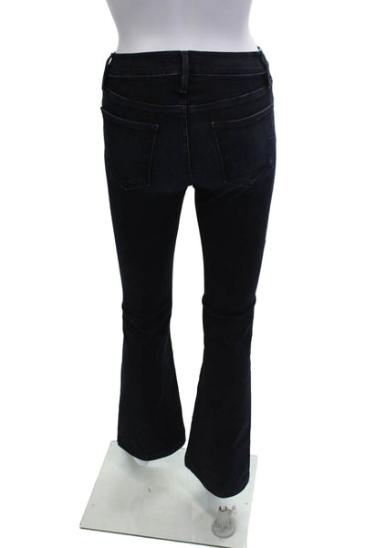 Frame Denim Womens Bootcut Flared Dark Blue Jeans Size 25