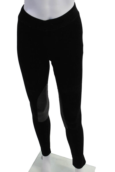 Vince Womens Biker Ankle Jeggings Black Size S
