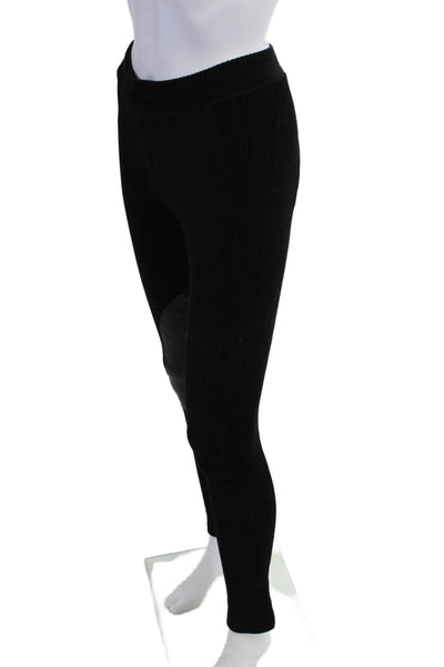 Vince Womens Biker Ankle Jeggings Black Size S