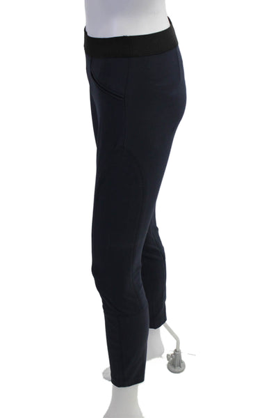 Theory Women Ankle Dress Pants Dark Blue Inseam 28 Size 0