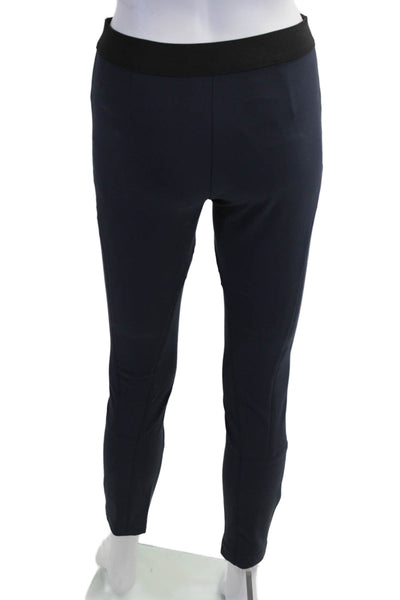 Theory Women Ankle Dress Pants Dark Blue Inseam 28 Size 0