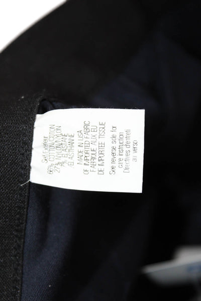 Theory Women Ankle Dress Pants Dark Blue Inseam 28 Size 0