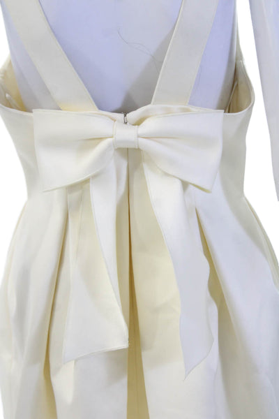 Cynthia Rose Women Fit & Flare Mini Dress Beige Sleeveless Size 10