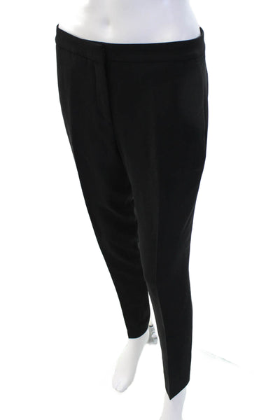 Boss Hugo Boss Women Ankle Dress Pants Black Wool Size 4