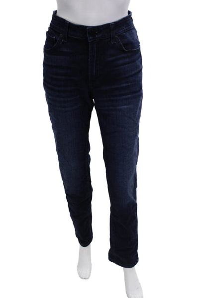 Monfrere Mens Dark Blue Skinny Straight Jeans Size 30