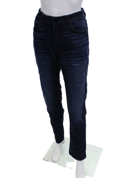 Monfrere Mens Dark Blue Skinny Straight Jeans Size 30
