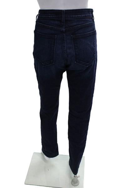 Monfrere Mens Dark Blue Skinny Straight Jeans Size 30