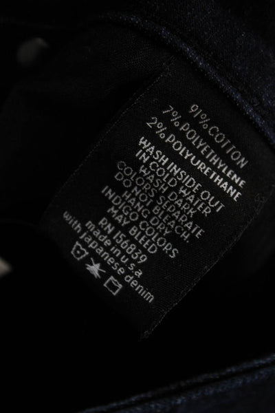 Monfrere Mens Dark Blue Skinny Straight Jeans Size 30