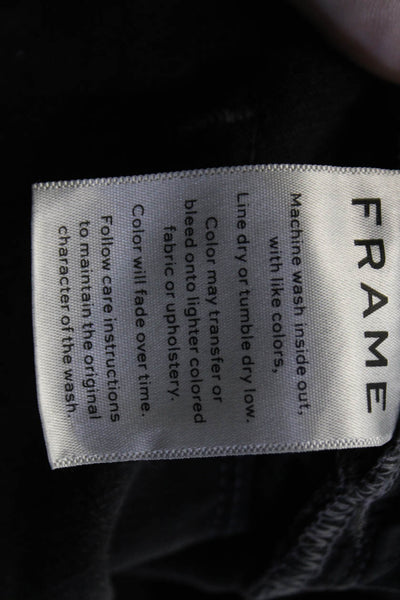 Frame Denim Womens Dark Gray Ankle Skinny Jeans Size 27