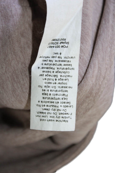 Beyond Yoga Unisex Biker Shorts Beige Size S