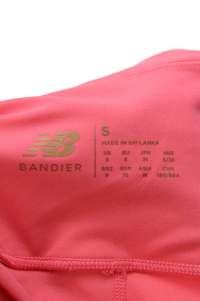 New Balance x Bandier Women Pink Ankle Jeggings Nylon Blend Solid Size S
