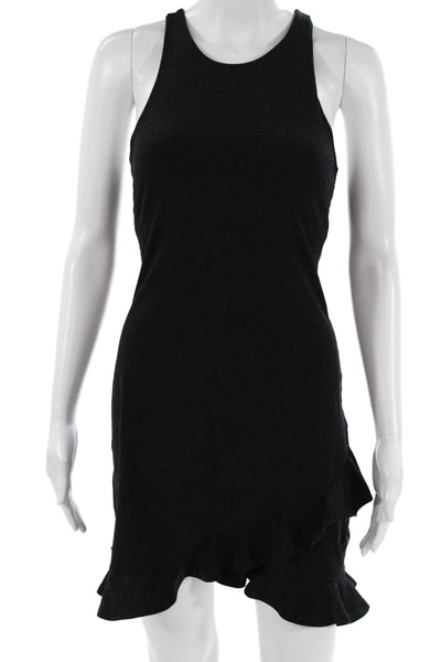 Beyond Yoga Womens Black High Neck Sleeveless Tank Dress Short Size XS