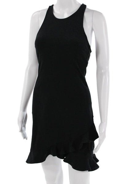 Beyond Yoga Womens Black High Neck Sleeveless Tank Dress Short Size XS