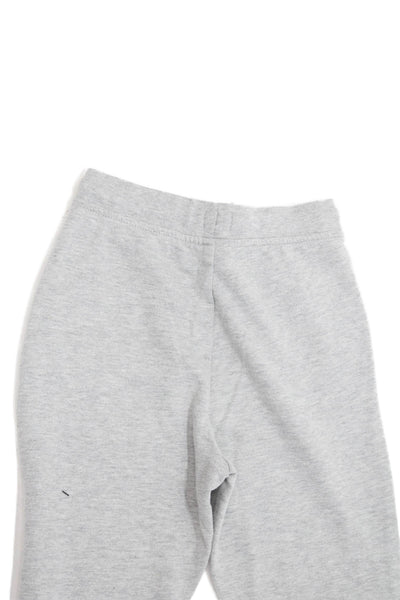 Crewcuts Boys Cotton Blend Drawstring Waist Tapered Sweatpants Gray Size M