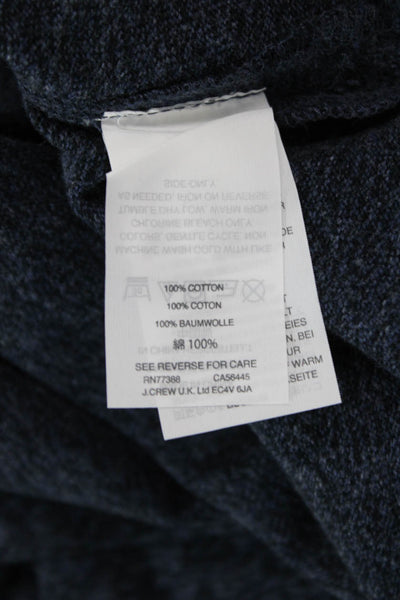 Crewcuts Boys Cotton High Neck Pullover Sweatshirt Navy Size 10
