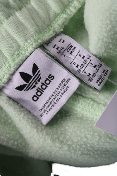 Adidas Unisex 90s Green Jogger Sweatpants Cotton Blend Size M