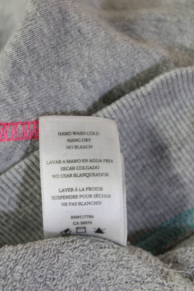 Rails Womens Pullover Sweatshirt Gray Crewneck Longsleeve Petite Size XS