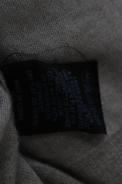 Isabel Marant Women Beige VNeck Pullover Sweater 3/4 Sleeve Cashmere Size 0