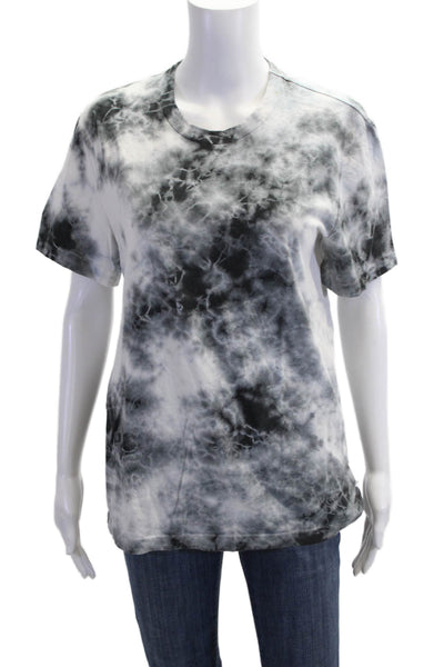 Standard James Perse Womens Black Short Sleeve Crew Neck Basic T-Shirt Size 0