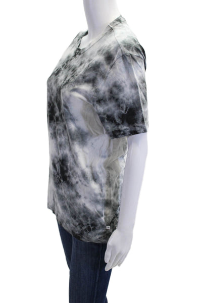 Standard James Perse Womens Black Short Sleeve Crew Neck Basic T-Shirt Size 0