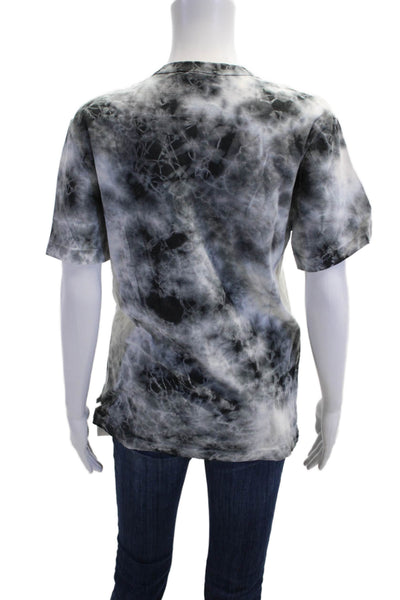 Standard James Perse Womens Black Short Sleeve Crew Neck Basic T-Shirt Size 0