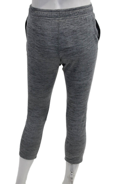 Nike Mens Cropped Jogger Sweatpants Gray Size XL