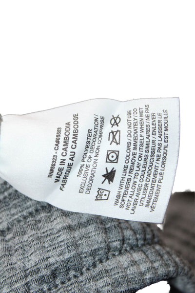 Nike Mens Cropped Jogger Sweatpants Gray Size XL
