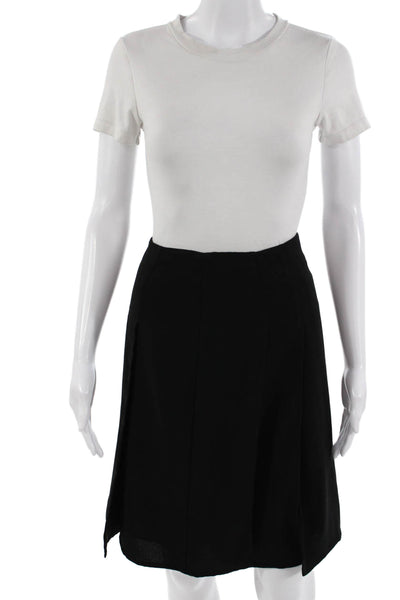 Ted Baker London Womens Black A-Line Skirt Short Polyester Size 2