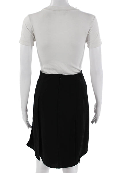 Ted Baker London Womens Black A-Line Skirt Short Polyester Size 2