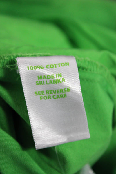 Lilly Pulitzer Womens A-Line Mini Skort Green Cotton Size 4