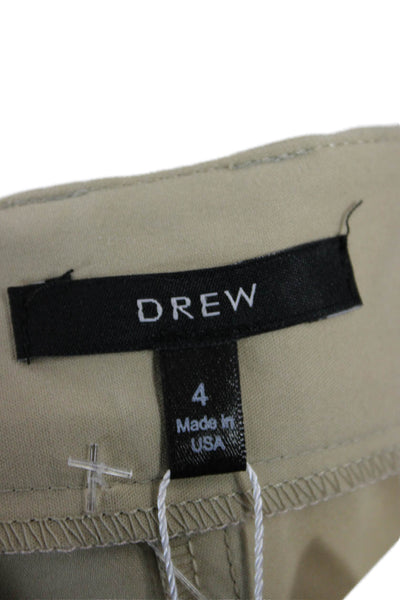 Drew Womens Beige Chino Pants Size 4