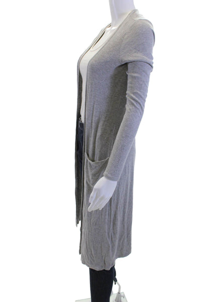 Spiritual Gangster Womens Gray Boho Cardigan Sweater Long Sleeve Size XS