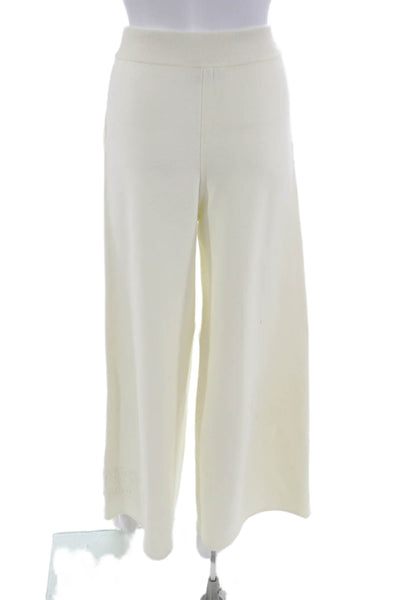 Twinset Women Sweatpants White Viscose Polyester Size XS