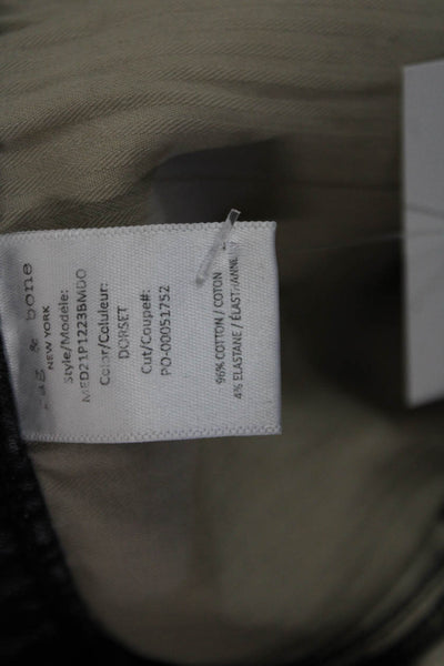 Rag & Bone Unisex Cropped Tapered High Rise Dark Gray Jeans Size 29