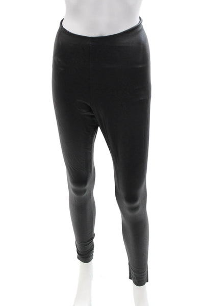 Commando Womens Black Ankle Jegging Biker Size M