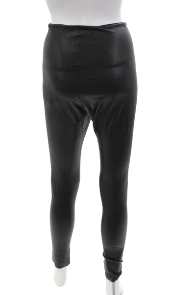 Commando Womens Black Ankle Jegging Biker Size M