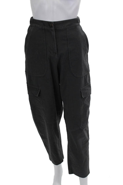 Lululemon Unisex Cropped Cargo Pants Dark Gray Size 24