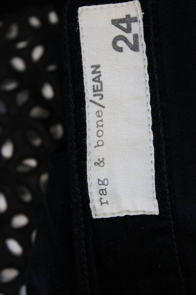 Rag & Bone Jean Womens Black Jegging Pants Size 24