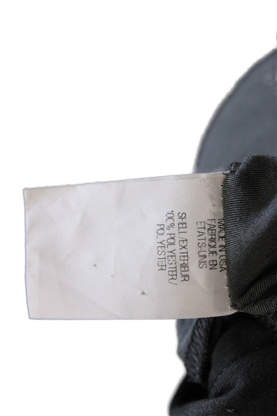 Helmut Lang Women Black Sleeveless Zip Tank Size PP