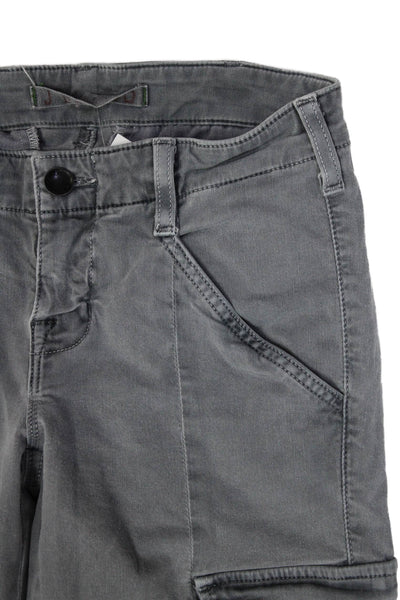 J Brand Mens Cargo Pants Gray Cotton Lycra Size 25
