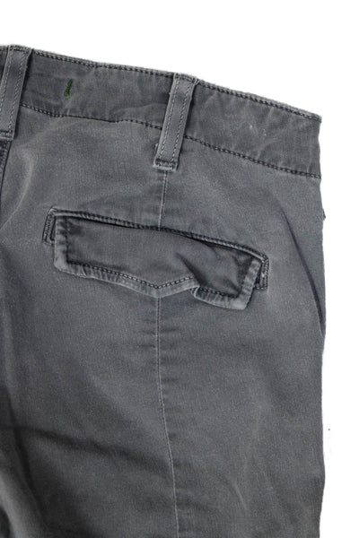 J Brand Mens Cargo Pants Gray Cotton Lycra Size 25