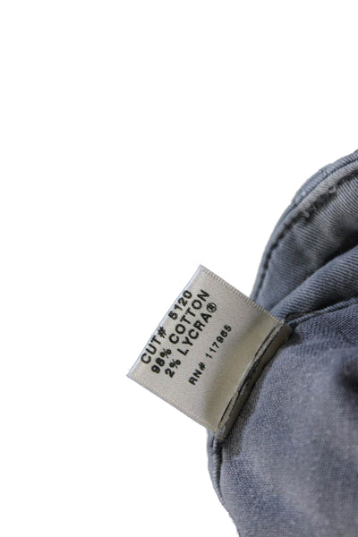 J Brand Mens Cargo Pants Gray Cotton Lycra Size 25
