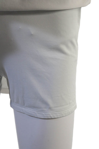 Lululemon Women White Pleated Skort Size 8